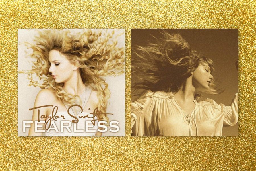 Taylor Swifts Fearless (2008) and Fearless (Taylors Version) (2021)