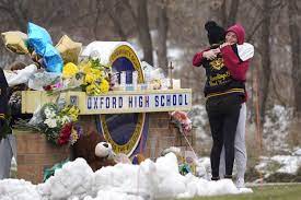 Memorial for the victims of the Oxford High School shooting