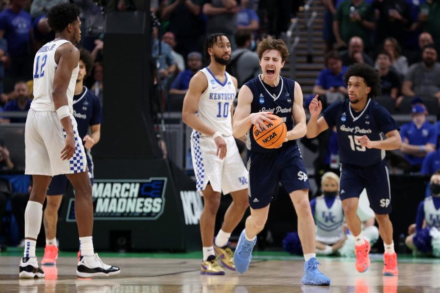 St. Peters defeats Kentucky in the first round of March Madness