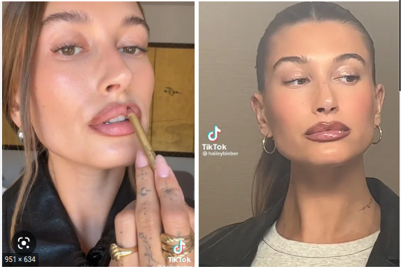 Hailey Bieber is attempting to popularize a makeup technique that women of color have been criticized for using.