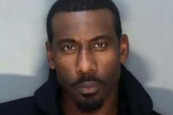 Amar'e Stoudemire's mugshot from Sunday morning.