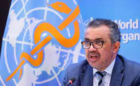 WHO Chief Tedros Adhanom Ghebreyesus makes the announcement at a press conference that COVID is no longer a public health emergency