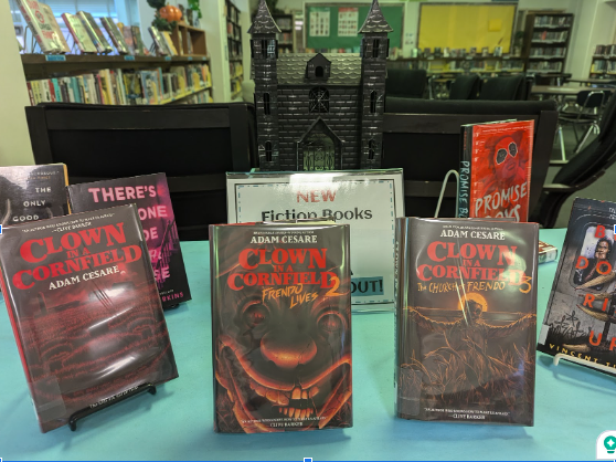 New spooky stories at the media center.