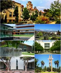 Photo of Claremont Colleges from Wikimedia Commons